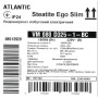 Водонагрівач побутовий електричний Atlantic Steatite Ego Slim 80 (1500W)