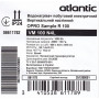 Водонагрівач побутовий електричний Atlantic Opro Sample R 100 VM 100 N4L (1500W)