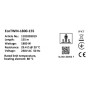Комплект-Кабель нагрівальний Bonjour Soft Heat EcoTWIN-1800-155 W/m з терморегулятором RTP