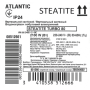 Водонагрівач побутовий електричний Atlantic Steatite Turbo 80 VM 080 D400-2-BC (2100W)