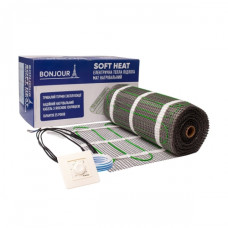 Комплект-Мат нагрівальний Bonjour Soft Heat EcoPRO-1800-12.0/150 W/m2 з терморегулятором RTP Комплект-Мат нагрівальний Bonjour Soft Heat EcoPRO-1800-12.0/150 W/m2 з терморегулятором RTP