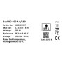 Комплект-Мат нагрівальний Bonjour Soft Heat EcoPRO-600-4.0/150 W/m2 з терморегулятором RTP