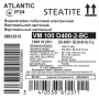 Водонагрівач побутовий електричний Atlantic Steatite Elite VM 100 D400-2-BC (1500W)