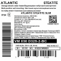 Водонагрівач побутовий електричний Atlantic Steatite Slim VM 030 D325-2-BC