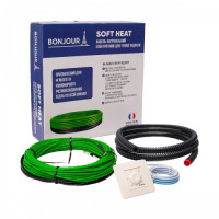Комплект-Кабель нагрівальний Bonjour Soft Heat EcoTWIN-470-39 W/m з терморегулятором RTP
