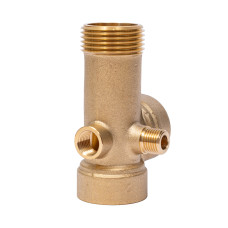 З'єднувач п'ятивихідний 90мм 1'М×1'F×1'F×1/4'M×1/4'F AQUATICA (779597)