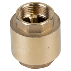 Клапан зворотний F3/4'×F3/4' (латунь) euro 205г AQUATICA (779652)