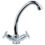 Змішувач QN 1/2' для кухні економ на шпильці (КРАТНО 2шт) AQUATICA QN-2B158C (9786100)