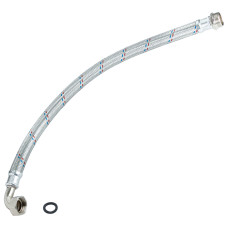 Шланг Ø25 60см 1'×1' нерж сталь WETRON (779773)