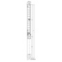 Насос відцентровий 400В 30кВт (з 3х частин) DONGYIN 6SP30-32 (7777373)
