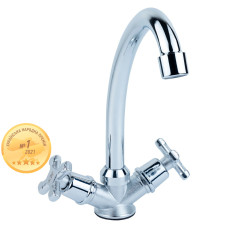 Змішувач QN 1/2' для кухні економ на шпильці (КРАТНО 2шт) AQUATICA QN-2B158C (9786100)
