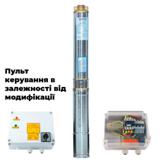 Насос відцентровий 400В 5.5кВт H 214(140)м Q 180(130)л/хв Ø102мм (з 3х ЧАСТЕЙ) AQUATICA (DONGYIN) 4SD8/34 (7771573)