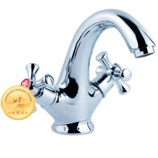 Змішувач PL 1/2' для раковини литий на шпильці AQUATICA PL-2A155C (9777000)