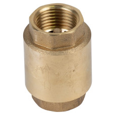 Клапан зворотний F1/2'×F1/2' (латунь) euro 130г AQUATICA (779650)
