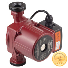 Насос циркуляційний 100Вт Hmax 6м Qmax 75л/хв Ø1½' 180мм+гайки Ø1' AQUATICA (774132)