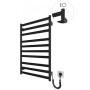 Електрична рушникосушарка HF York  770х530 чорний мат