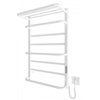 Електрична рушникосушарка Люксор-I  800х500/290 TR К білий мат