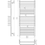 Водяной полотенцесушитель INOX Гера-Люкс 1170х530/500