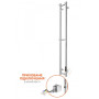 Электрический полотенцесушитель e-INOX Соле 1170х140 TR 2.0 K