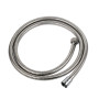 Шланг для душа 1/2' SS розтяжний з підшипником 150-180см AQUATICA XB-9353 (9792040)