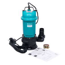 Насос каналізаційний 1.1кВт Hmax 18м Qmax 350л/хв AQUATICA (773413)