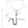 З'єднання гнучке для раковини 1¼'×Ø32мм WIRQUIN (9541829)