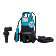 Насос дренажний садовий 0.4кВт Hmax 5м Qmax 150л/хв LEO AKS-401PWH (773246)