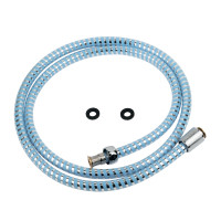 Шланг для душа ½' PVC 2-х шаровий синій 150см TAU XB-1483 (9891671)