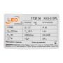 Насос дренажний садовий 0.55кВт Hmax 9м Qmax 233л/хв (част. до 5мм) LEO (773114)
