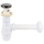 Сифон для раковини з донним клапаном Click-Clack 1¼'×Ø32мм WIRQUIN (9541822)