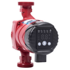 Насос циркуляційний енергозберігаючий 10-45Вт Hmax 6м Qmax 52л/хв Ø1½″ 180мм + гайки Ø1″ WETRON (774353)