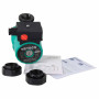 Насос циркуляційний 75Вт Hmax 4м Qmax 45л/хв Ø1½' 130мм зел + гайки Ø1' WETRON (774313)
