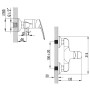 Змішувач SERIO Ø35 для душу CORSO DC-1D146C (9626300)