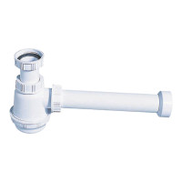 Сифон для раковини/біде 1¼'×Ø32мм WIRQUIN (9541726)