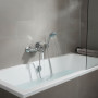 Змішувач s55 Ø40 для ванни литий AQUATICA (9755200)