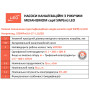 Насос каналізаційний 400В 2.2кВт Hmax 23м Qmax 400л/хв (з ріжучим механізмом) LEO 3.0 50SWP12-19-2.2L/QG (7739633)