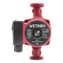Насос циркуляційний 75Вт Hmax 4м Qmax 40л/хв Ø1½' 180мм бордо+гайки Ø1' WETRON LР525–4/180В (774212)