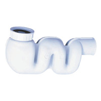 Сифон для раковини Compact 1¼'×Ø32мм WIRQUIN (9541626)
