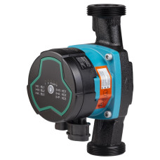 Насос циркуляційний енергозберігаючий 5-60Вт Hmax 8м Qmax 63л/хв Ø1½' 180мм + гайки Ø1' AQUATICA GPA25-8/180 III (774063)