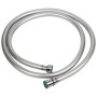 Шланг для душа 1/2' PVC 3-х шаровий з підшипником сріблястий 150см AQUATICA XB-0173 (9791611)
