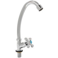 Змішувач s83 ½' монокран на гайці (КРАТНО 3шт) AQUATICA QM-1G159C (9783600)