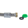 Шланг для душа 1/2' SS з підшипником 150см AQUATICA XB-9373 (9792041)