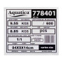 Насос відцентровий 0.25кВт H 35(26)м Q 45(30)л/хв Ø80мм 20м кабелю mid AQUATICA 3QJED2-8-0 (778400)